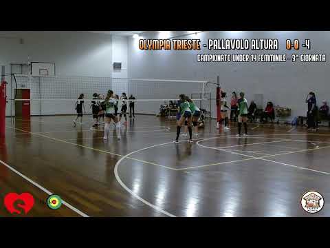 U14F Olympia Trieste - Pallavolo Altura