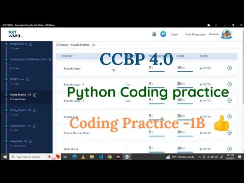 Python Coding Assignment 1b Nxt Wave Nxtwave Ccbpacademy Coding Ccbpintensive Python Ccbp