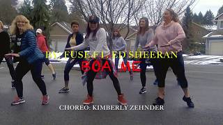 Boa Me by FUSE ft Ed Sheeran. (Afro dance). CHOREO: Kimberly Zehnder