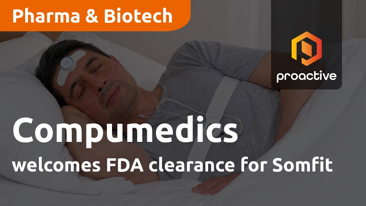 Compumedics welcomes FDA clearance for Somfit