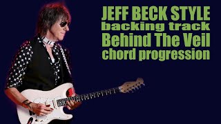 Behind the Veil chord progression Jeff Beck style