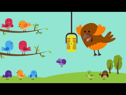 Ptasie Radio - Julian Tuwim - Animowane Wierszyki Dla Dzieci