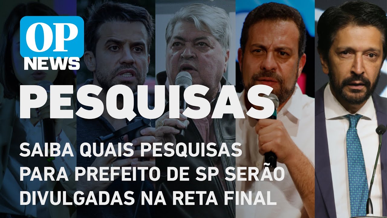 Saiba quais pesquisas para prefeito de SP serão divulgadas na reta final das eleições l O POVO NEWS