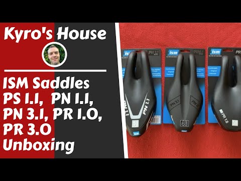ISM Saddles PS1.1, PN1.1, PN3.1, PR1.0 and PR3.0