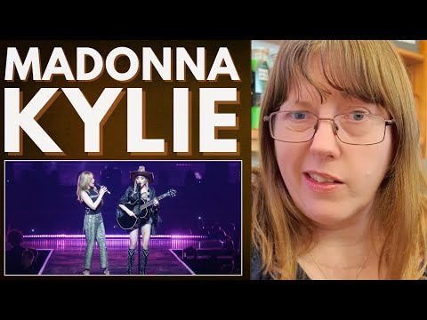 Vocal Coach Reacts to Madonna & Kylie 'I will survive' LIVE