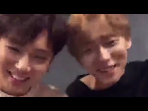 181002 Wenhan in Sungjoo's IG Live