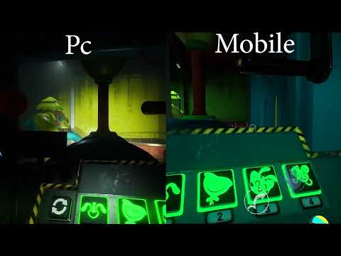 Poppy Playtime Chapter 2 Train Crash Scene Pc Vs mobile