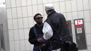 BLIND MAN JEFFREY TAKES OVER THE TRAIN PRANK !!!