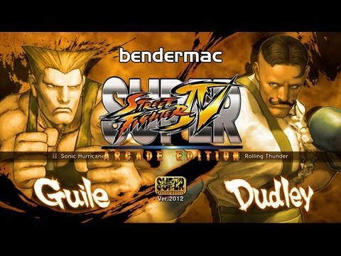 ASIA - strong machine1 [Guile] VS guruna [Dudley] - AE2012 720p HD
