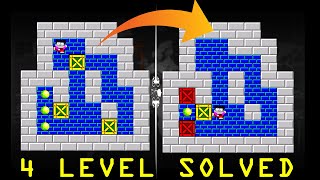 Sokoban level 4  solved !!!!! || Kids Gamers || Sokoban