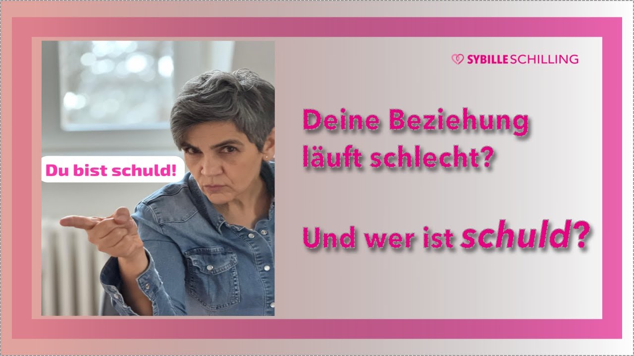 Paarbeziehung Stress Schuldfrage
