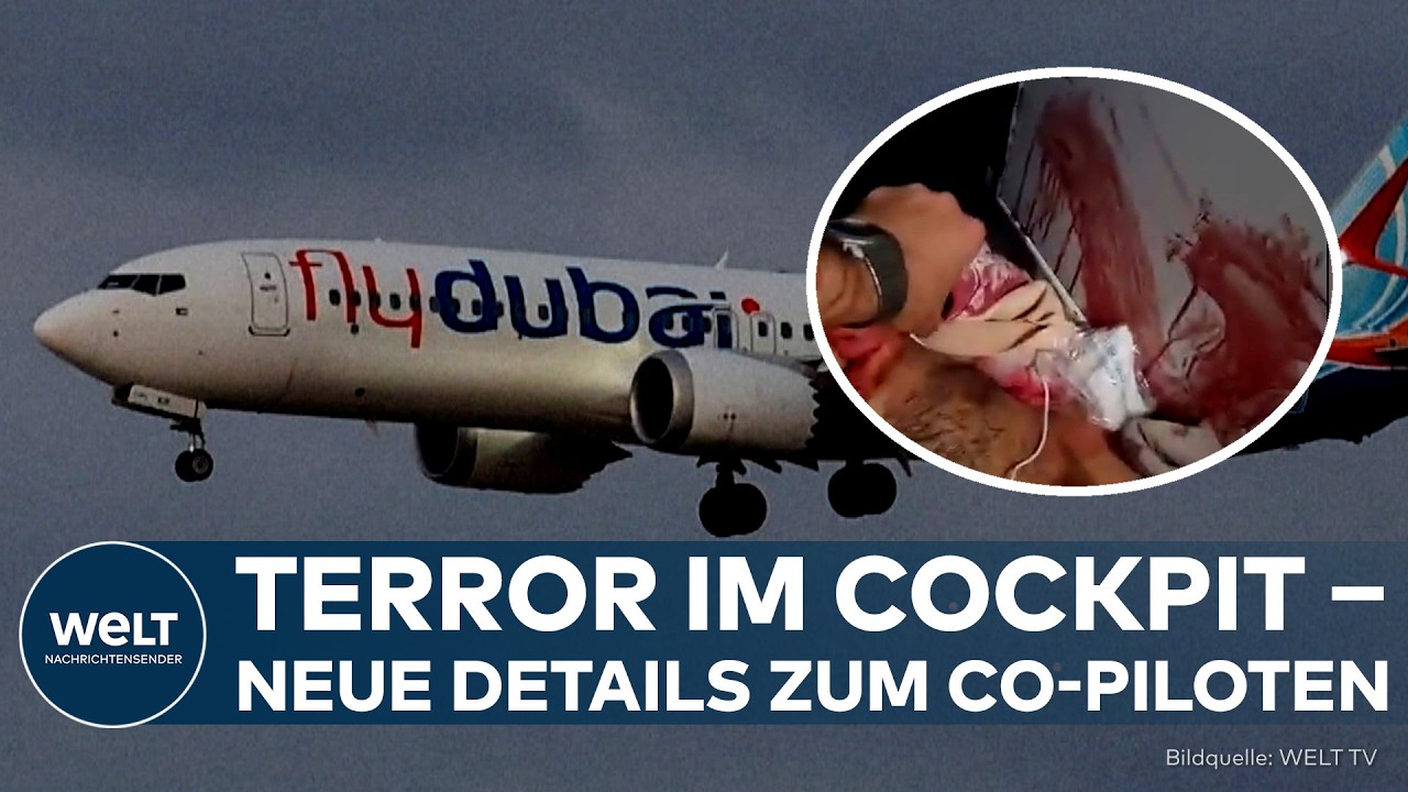 TERROR IM COCKPIT: Was dieser Flydubai-Co-Pilot kurz vor Tel Aviv wirklich geplant haben soll