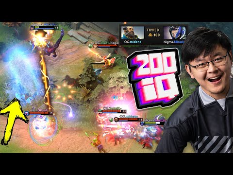 MIDONE 200 IQ TORRENT KILLED MIRACLE - OG vs NIGMA WTF GAME!