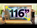 I M FIRST To Unbox The World S Biggest TV Hisense 116UX