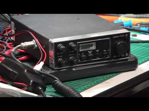 Uniden 400 UK PR27GB CB radio (mobile) - on the air test with guest stars ZX2 & Peanut