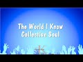 The World I Know - Collective Soul (Karaoke Version)