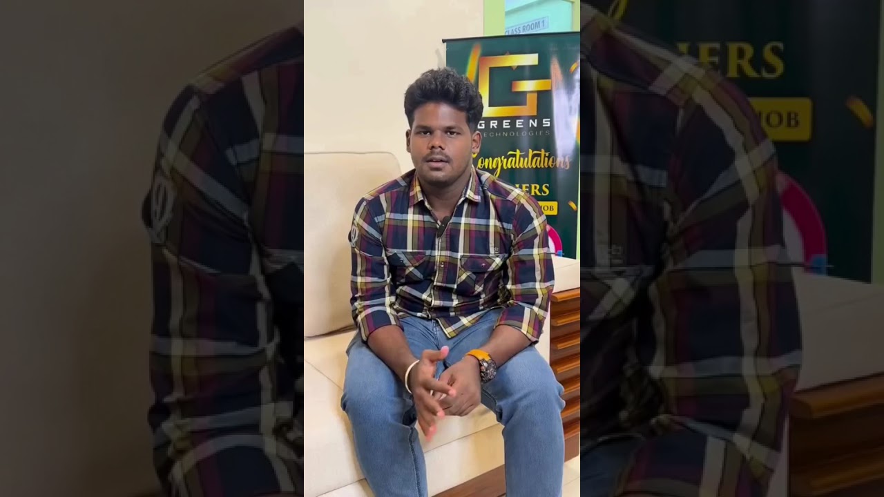 Mahendran's testimonial video