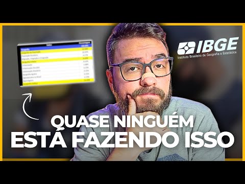 These are the MOST FREQUENTLY TESTED TOPICS in the IBGE exam by FGV | This could save you.