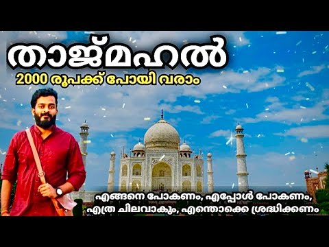 താജ്മഹൽ കാണാൻ പോയപ്പോൾ കിട്ടിയ പണികൾ | Taj Mahal malayalam by Amal thampi #tajmahal