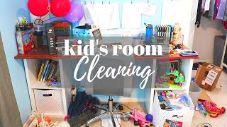 KIDS ROOMS CLEANING MOTIVATION // Cleaning Mom