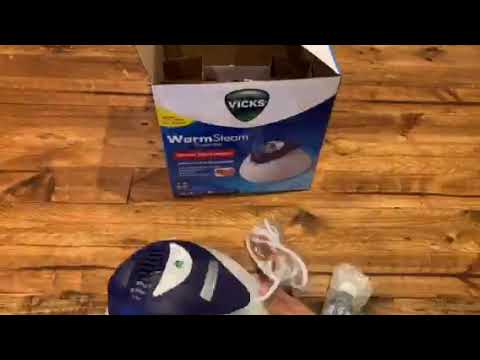Unboxing The Vicks Vaporizer