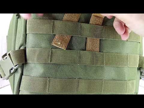 Тактична панель-адаптер MOLLE для шевронів та патчів 4 дюйми - фото 1 - id-p3194123060