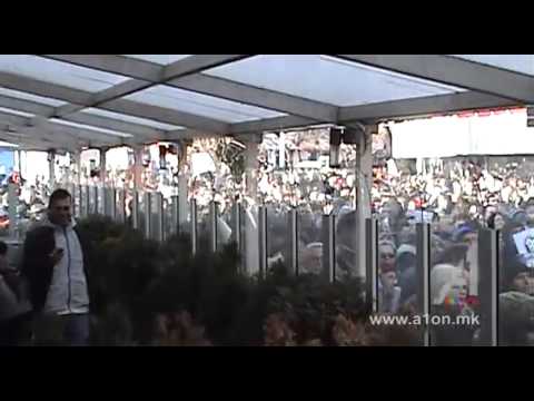 Антиправителствен протест в Македония