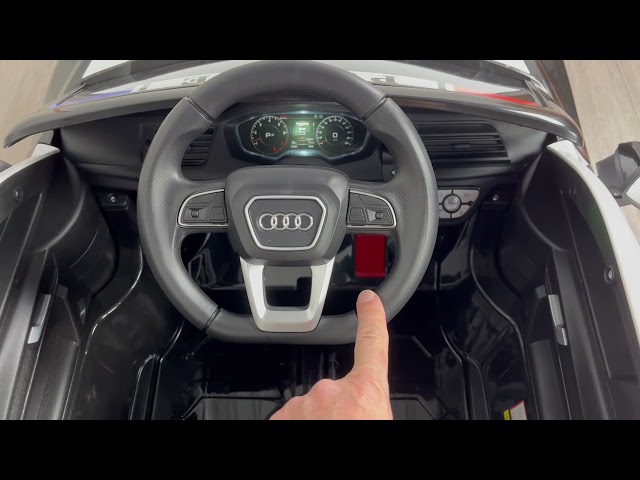 ATAA Audi Q5 Eléctrico Para Niños – Coche Con Licencia Oficial, Batería 12V, Mando Parental 2.4G, Luces LED, Música Y Suspensión, Hasta 30 Kg