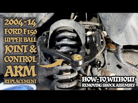 2004-2014 Ford F-150 Upper Control/Ball Joint Arm Replacement How-To