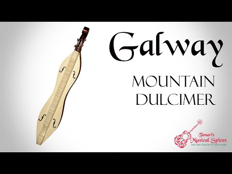 Galway mountain dulcimer demo - הדגמת דולצימר