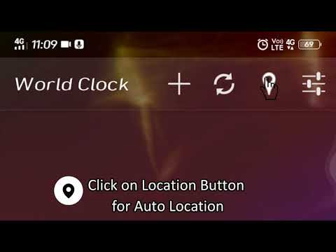World Clock & Weather Widget Video