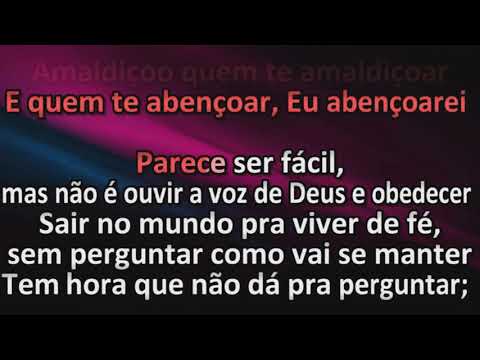 Fabiana Anastácio - Fé e Obediência - Playback - Karaoke