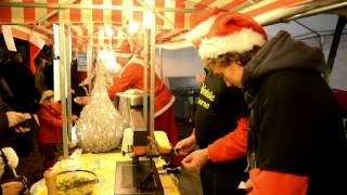 preview picture of video 'kerstmarkt Kuurne 2014'