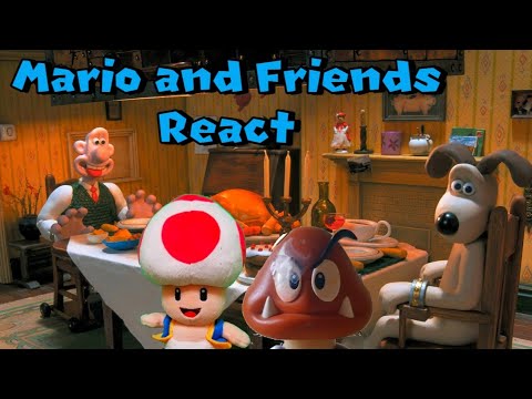 Mario and Friends React to Wallace and Gromit's Cracking Contraptions Shorts - The Turbo Diner