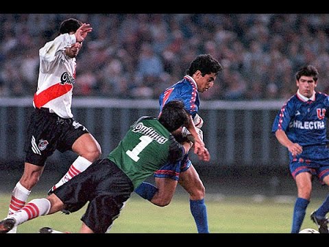 River (ARG) 1-0 U. DE CHILE. Semifinal, Vuelta, Copa Libertadores 1996
