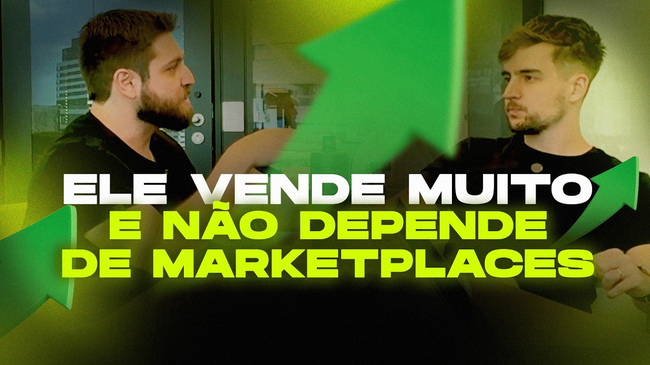 Ele tem 40 mil clientes com marca própria sem depender de marketplaces