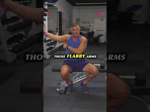 Loose skin & flabby arms? Do this to fix it ‼️ #triceps #skin #aging