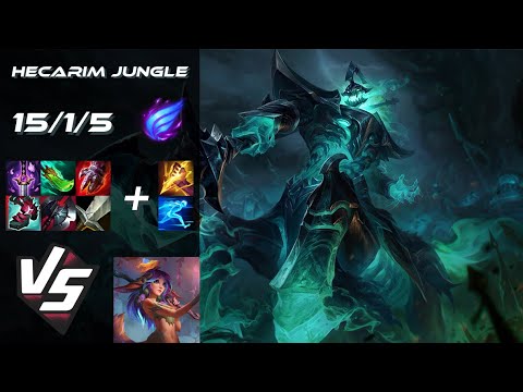 JUNGLE Hecarim vs Lillia - EU Grandmaster Patch 25.22