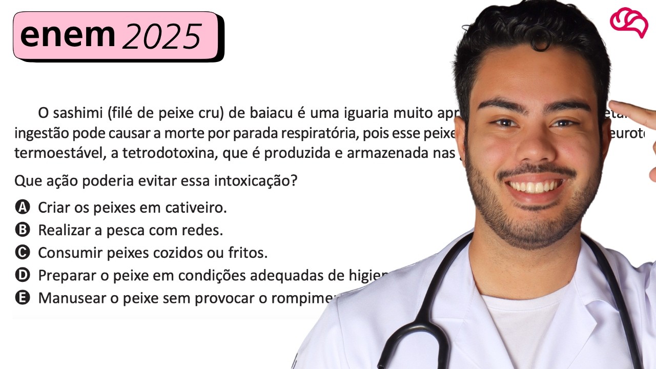 Resolução em Vídeo — Questão 102 ENEM 2025