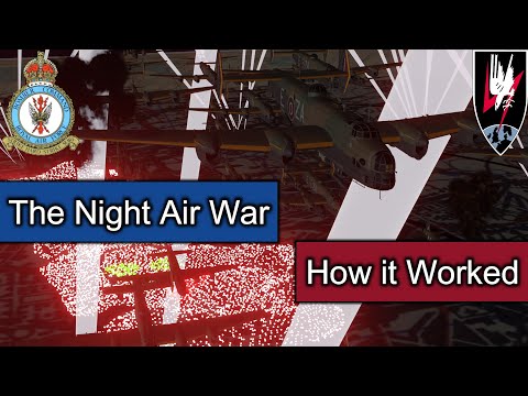 The Air War Animated: The Night Air War Over Germany, 1943 - How it Worked