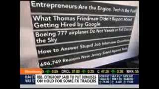 Oliver McGee featured on Bloomberg TV by LinkedIn Senior Editor, John Abell on In The Loop (3-17-14)