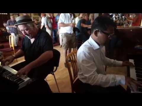 Live Music : Boogie Woogie : 2014 UK Festival - Diz Watson and Eeco Rijken Rapp