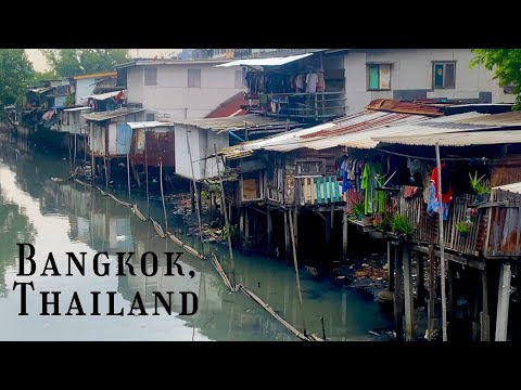 Extreme Slums in Bangkok, Thailand