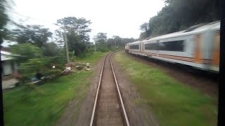 preview picture of video 'Backride KA lokal purwakarta cibatu berangkat stasiun ciganea.'