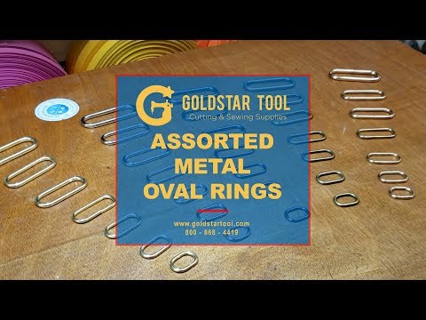 Product Showcase - Oval Rings in Assorted Metals - Goldstartool.com - 800-868-4419