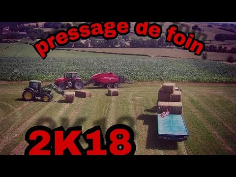 Pressage de foin 2018