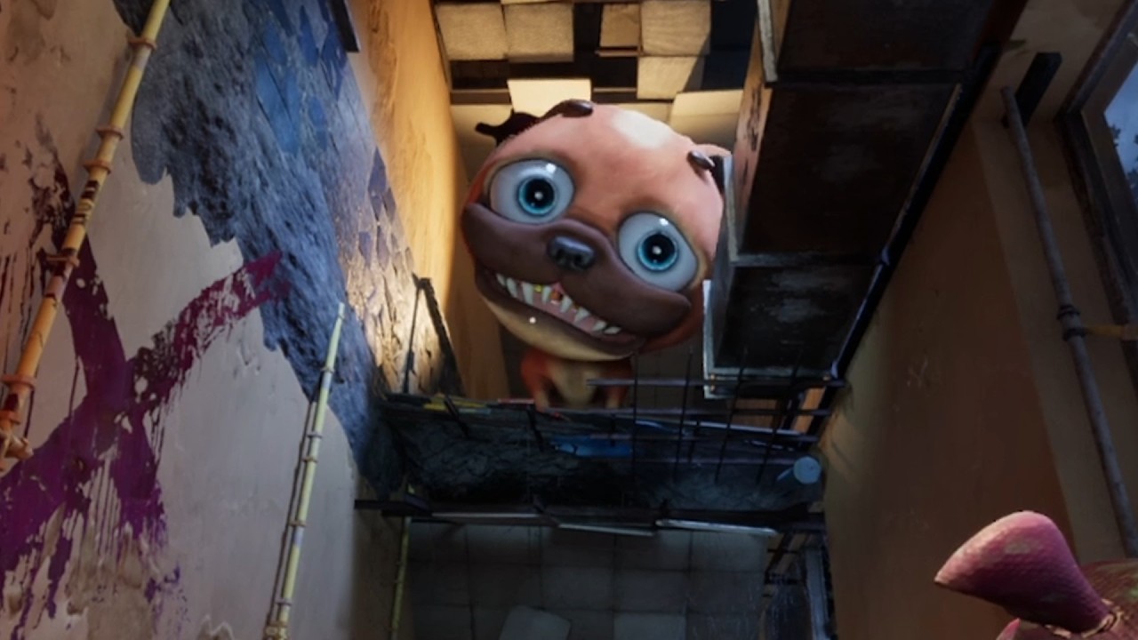 廃墟に住む頭がデカすぎる犬について【Dark Pals: The 1st Floor】