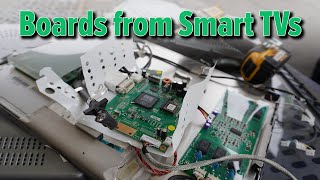 Taking Apart A Smart TV - Scrap Circuit Boards Ins
