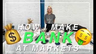 How I make bank at ceramics markets