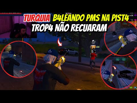 TURQUIA AMASSOU GER4L NESSA TROC4 DE TIRO😱|OS CARAS DELES SE ENTROSARAM NA P1ST4 + POCAÇÃO COM PMS😱🔥